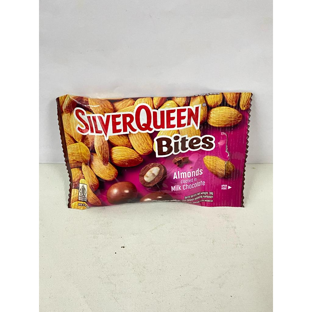 

SILVERQUEEN BITES ALMONDS COATED IN MILK 30 GR