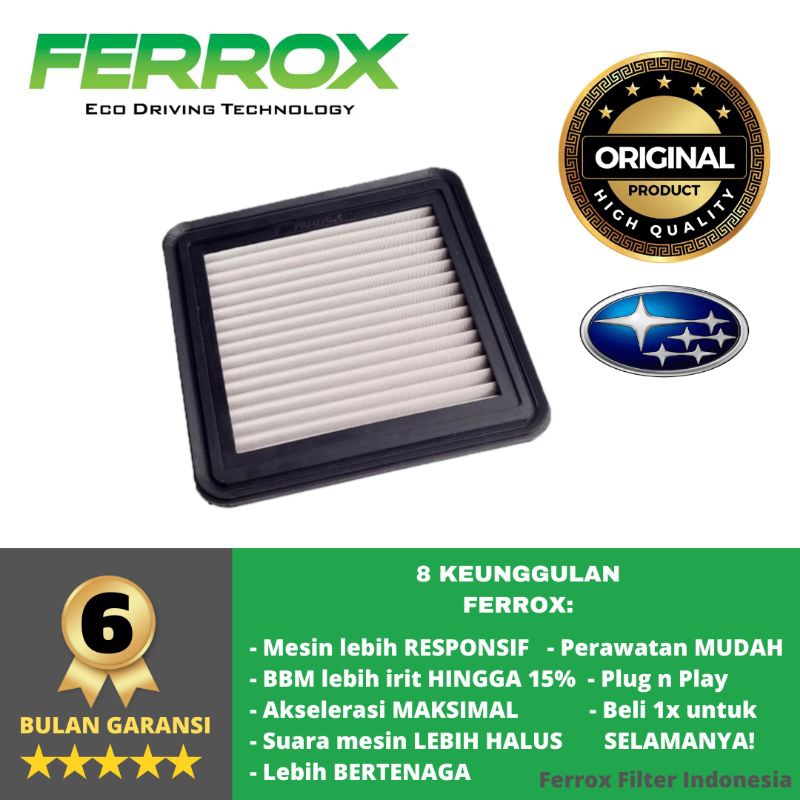 FERROX Filter Udara Subaru Exiga Forester Impreza XV Outback