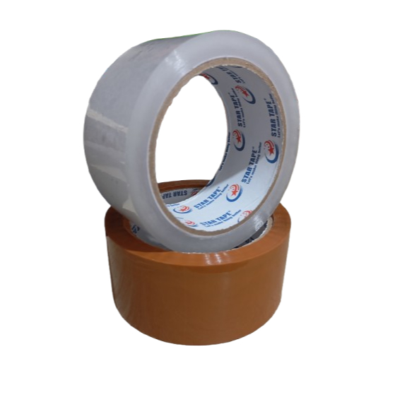 

Jual Lakban Packing Bening Coklat 90 yard - 45 mm | COD