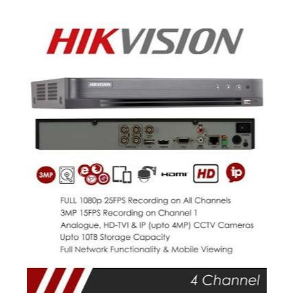 DVR HIKVISION HQHI K1 4CH
