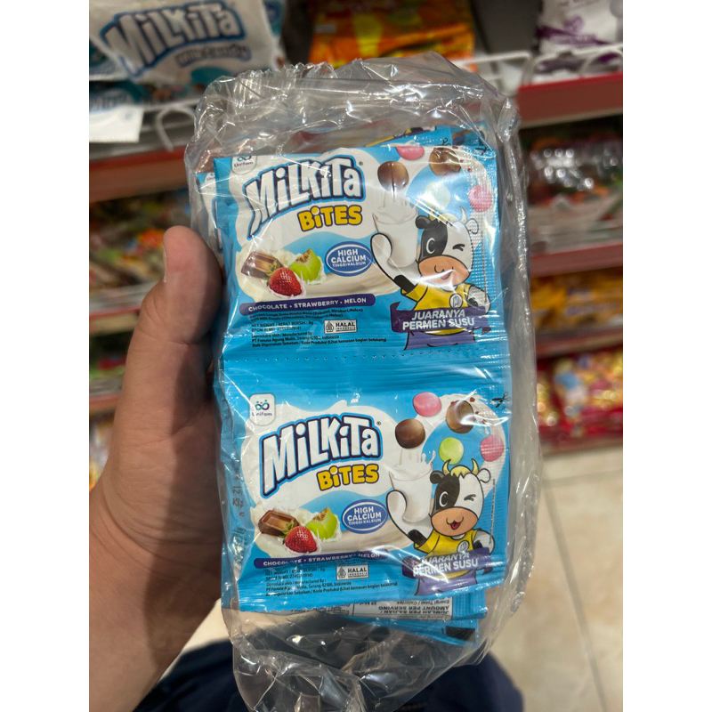 

Milkita Bites 8gram renteng isi 30