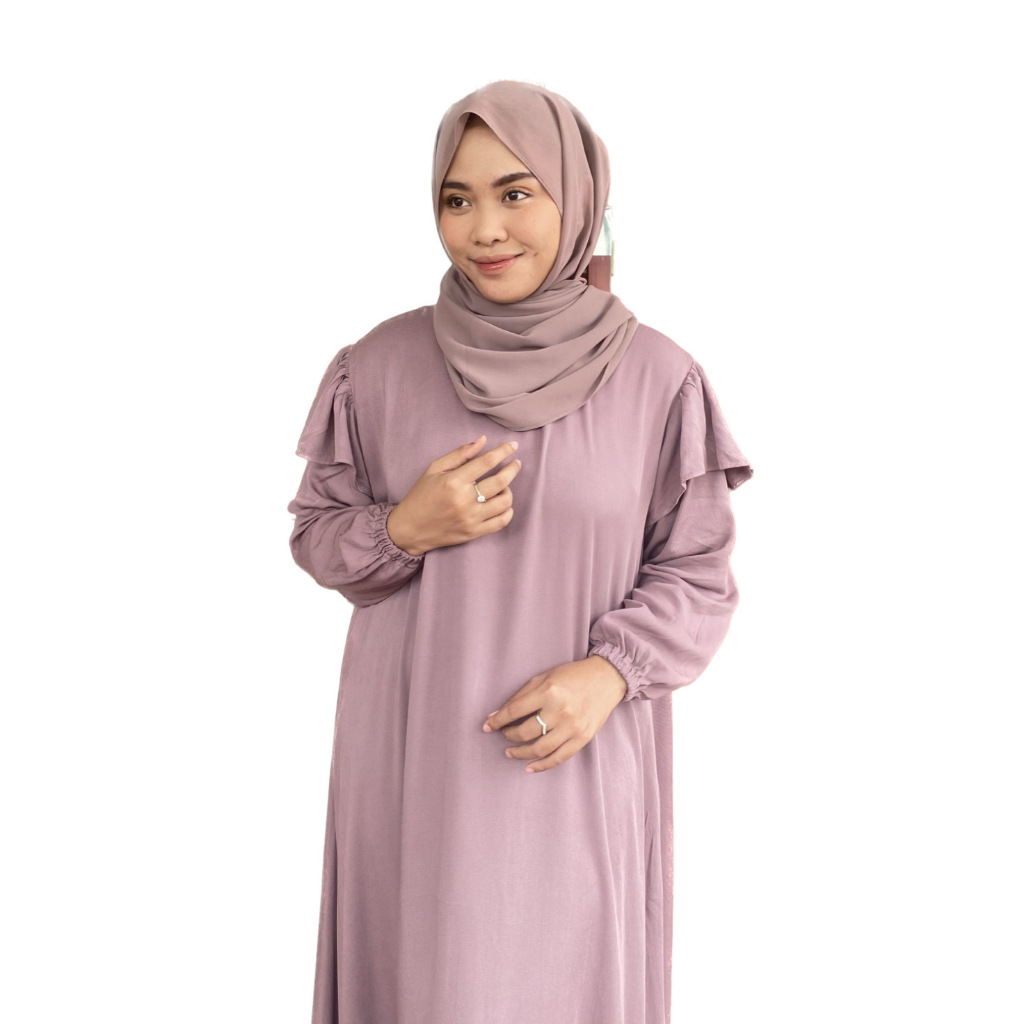 Azila Gamis Dress | Gamis Dress | Gamis Rayon Twill Premium | Gamis  Abaya  | Gamis Dress Kekinian