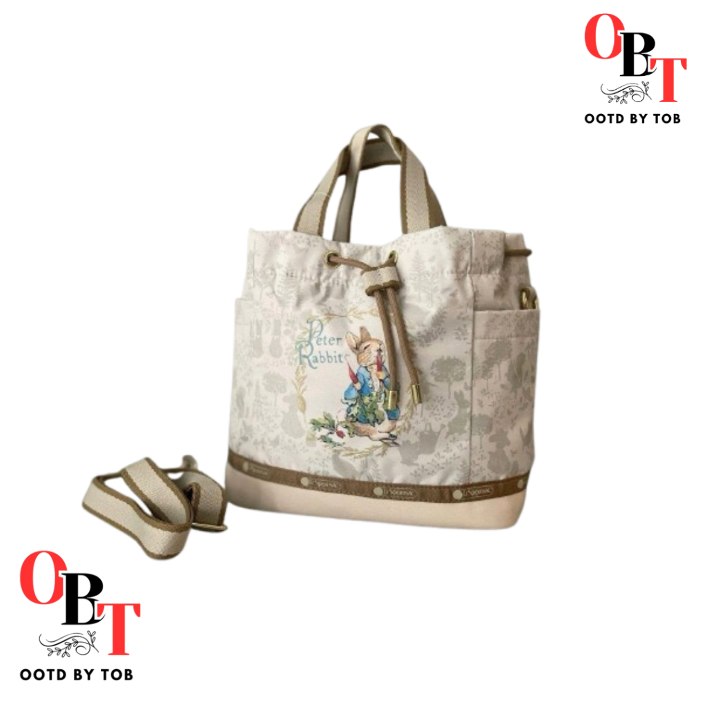 L********c Peter Rabbit Bucket Bag JAPAN - Tas Bucket lucu