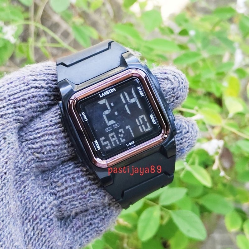 JAM TANGAN DIGITAL LASIDA 928 ANTI AIR
