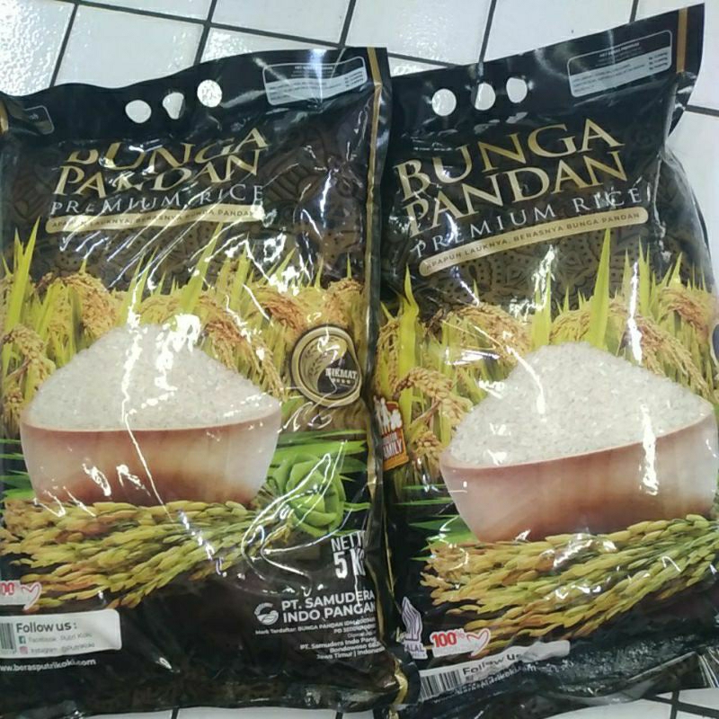 BERAS BUNGA PANDAN HITAM Premium 5 kg