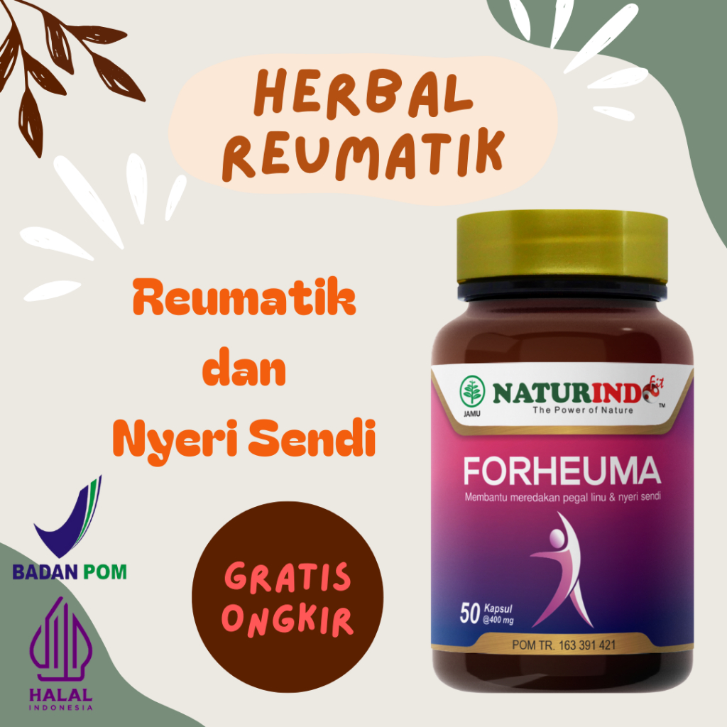 Obat Nyeri Sendi dan Rematik Forheuma Naturindo