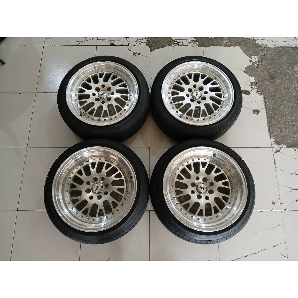 velg racing CCW HSR R16X7/8,5 8X100/114 ET35/25 S/P +BAN PHI-R(3) 195 45 R16