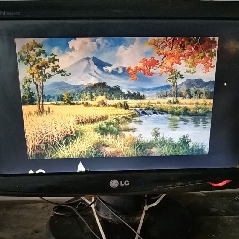 LCD LG 16 inc ada minus