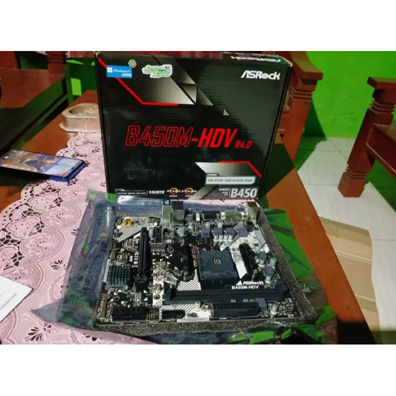 Asrock B450M- HDV R4.0 second