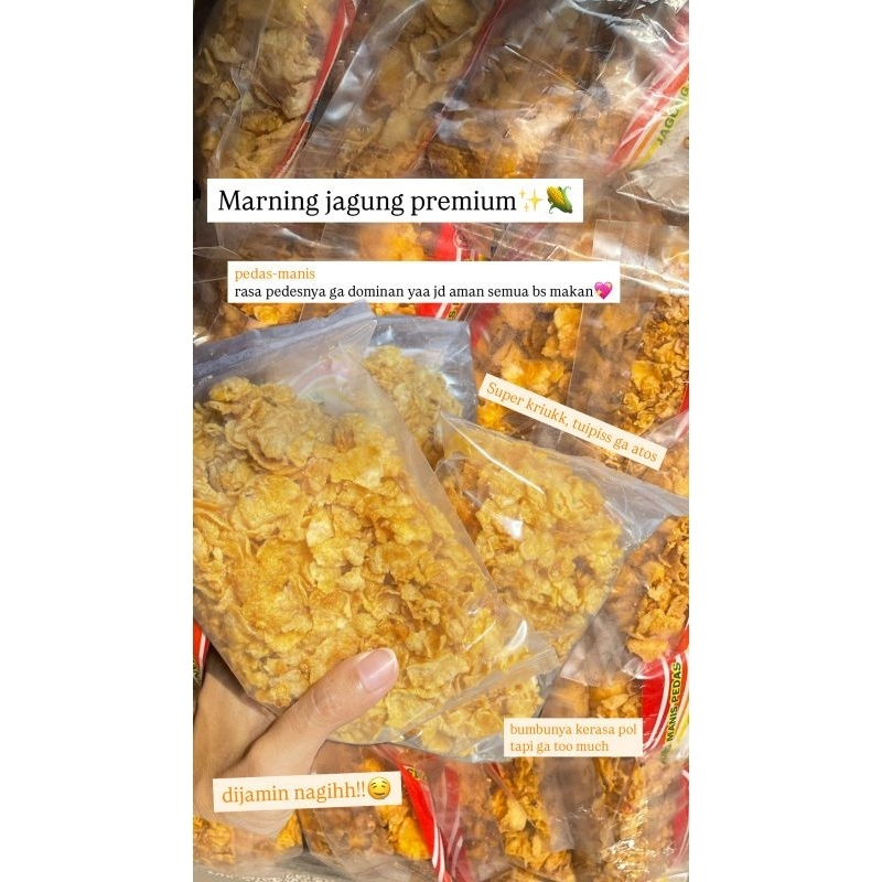 

Marning jagung tipis / Marning jagung renyah / Emping jagung / Snack jagung
