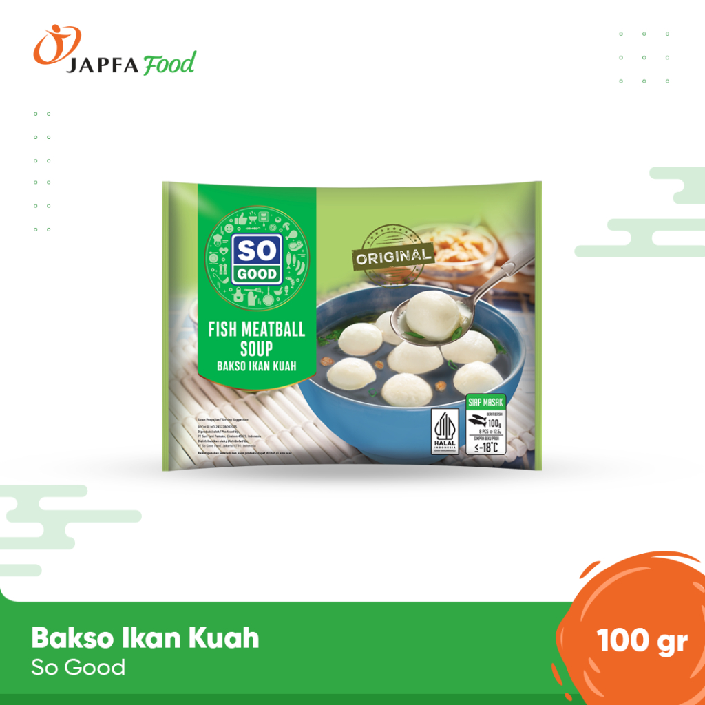

So Good Bakso Ikan Kuah Original 100gr