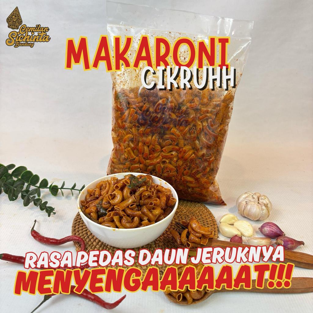 

500gr - Makaroni Cikruh Daun Jeruk Cemilan Sichinta