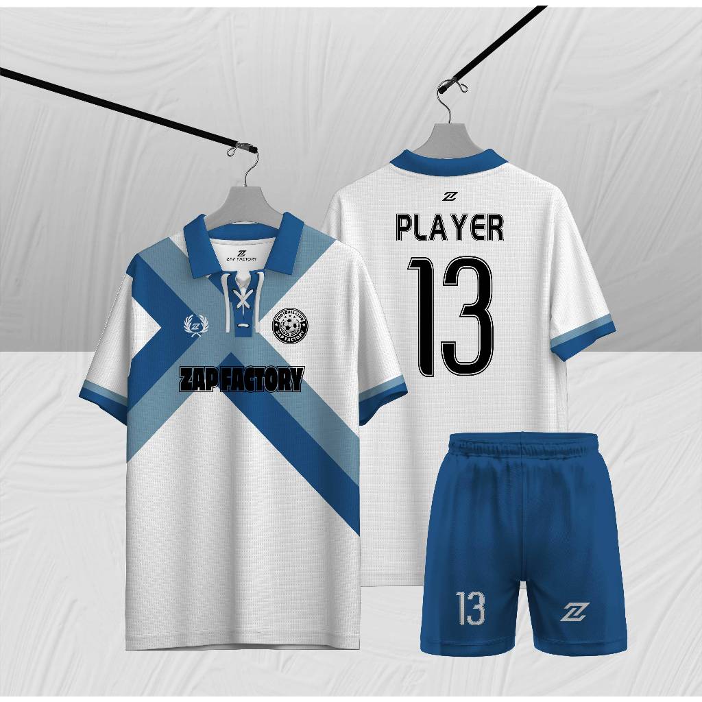 ZAP FACTORY - JERSEY SEPAK BOLA FUTSAL MINI SOCCER BAJU OLAHRAGA BADMINTON VOLI SPORT TALI 75