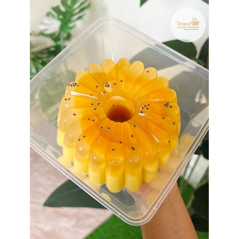 

Puding Mango Yoghurt by Dapur Momy Bimbim loyang 16cm incl.vla 250ml