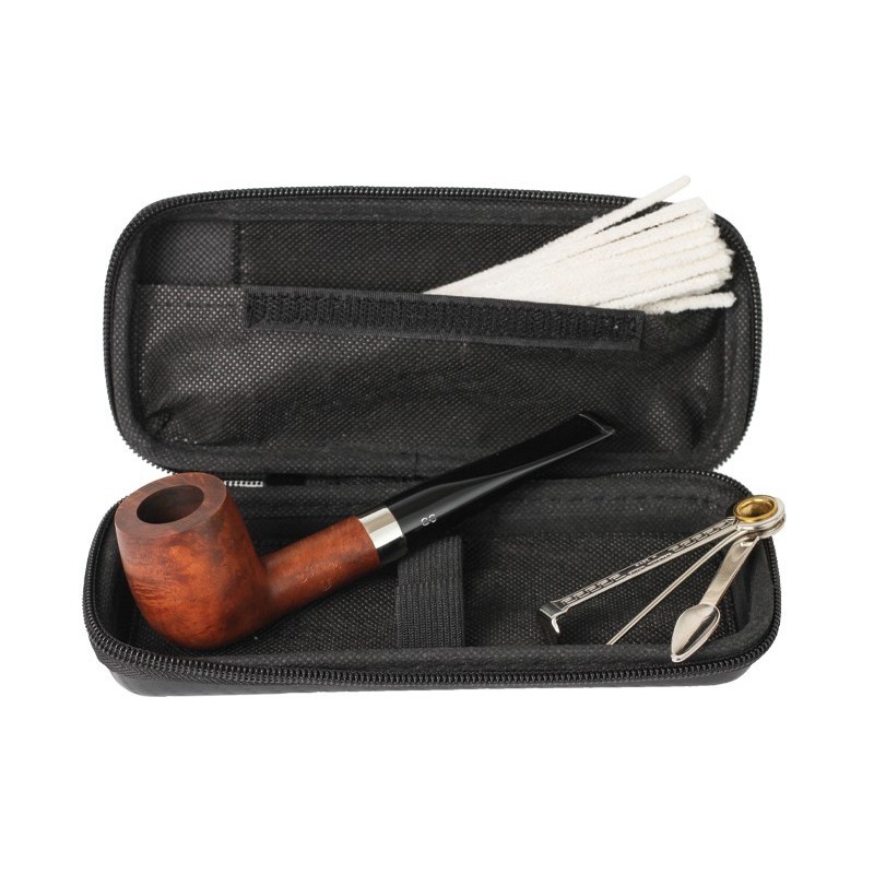 Pipa Cangklong Chacom Straight (Starter Kit) Briar Pipe