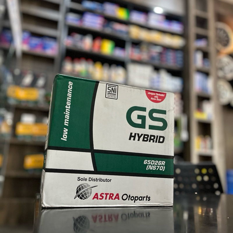 ACCU GS ASTRA HYBRID NS70 65ah 12V