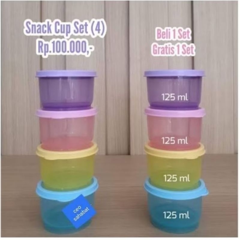 Moorlife Ecer 1pcs Snack Cup Random Toples Mini