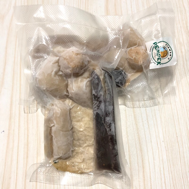 PEMPEK FROZEN - PEMPEK IKAN PALEMBANG ADAAN, LENJER, SELAM, KULIT KRISPY - PEMPEK MURAH