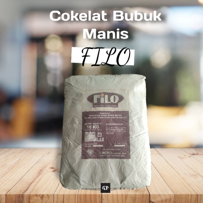 

FILO Cokelat Bubuk Manis | 10 kg