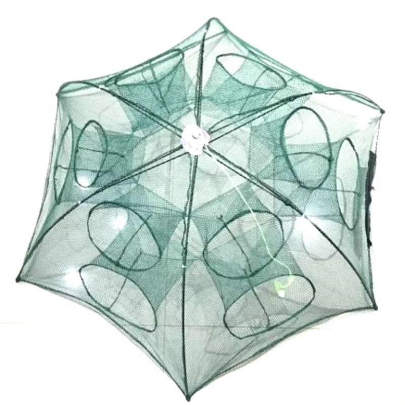 96S PERANGKAP IKAN 12 LUBANG Jaring Udang Belut Kepiting 12lubang Lobang Hexagonal