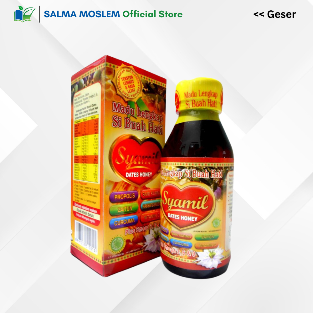 

Syamil dates honey 125ml (madu si buah hati) | OBAT HERBAL ORIGINAL 100% ASLI LANGSUNG DARI PRODUSEN