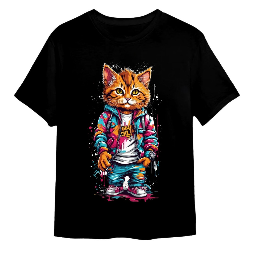 Kaos Cowok Dewasa Distro Kekinian Unisex Pria Wanita Gambar Keren Baju Kaos Laki-laki