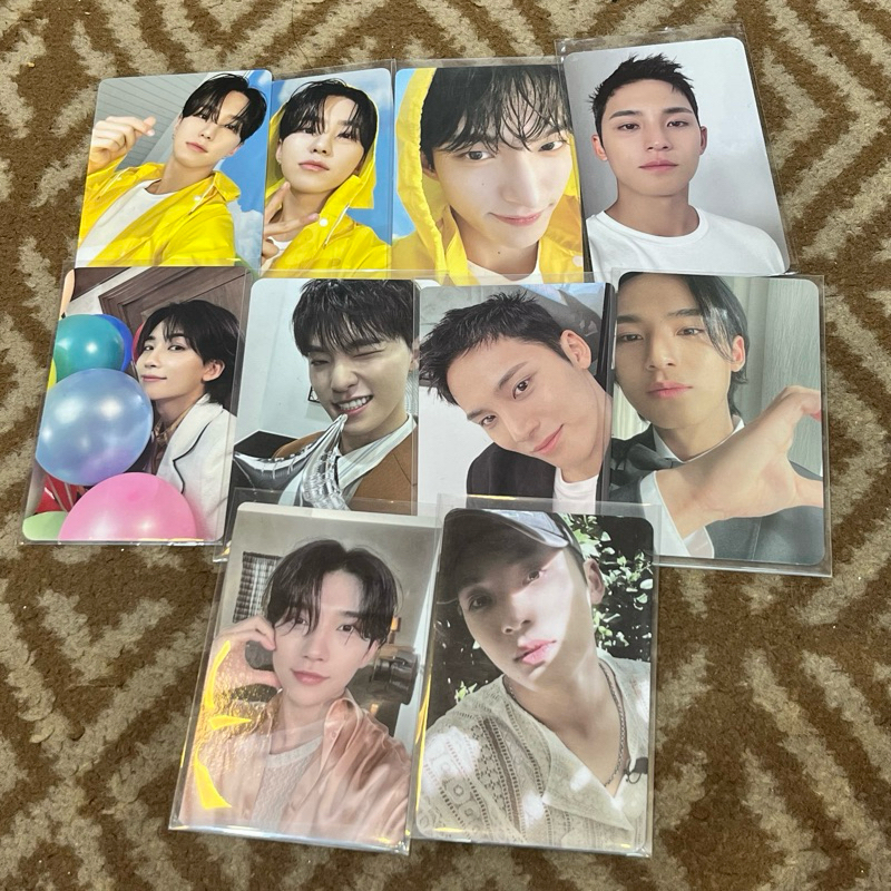 ubah ke spx - photocard seventeen mingyu jeonghan dino hoshi dk nana tour murah meriah