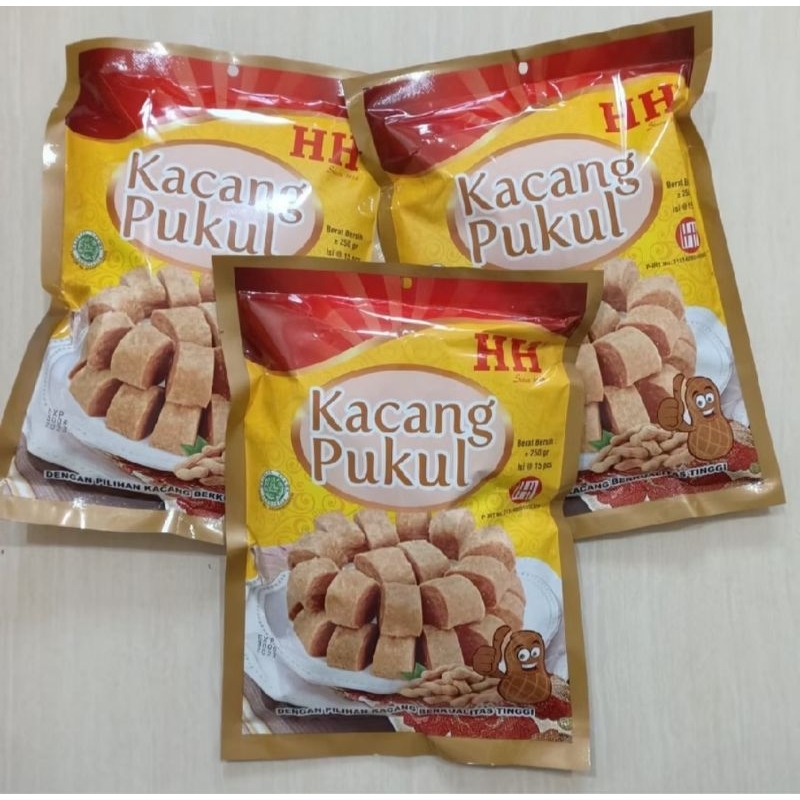 

Kacang Pukul HH @250gr Isi 15pcs
