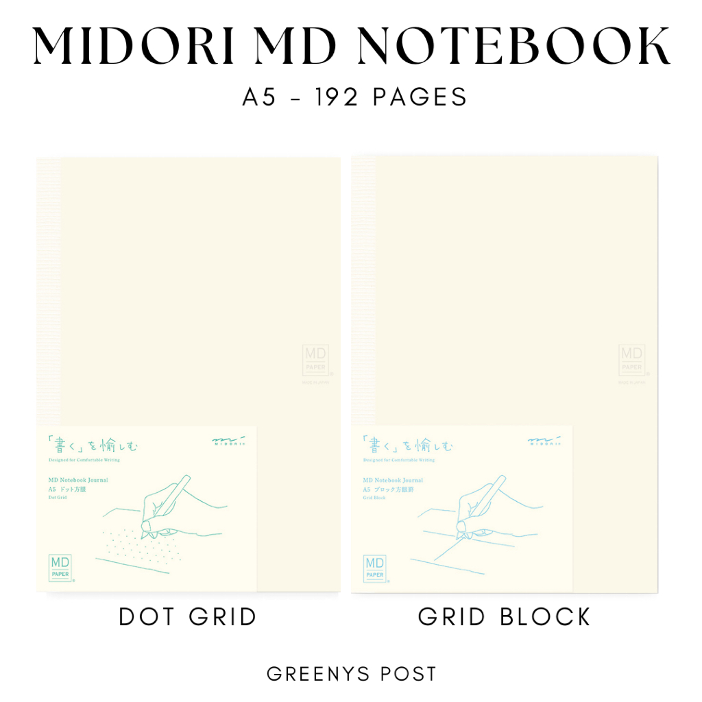 

Midori MD Notebook Journal A5 B6 Slim A6