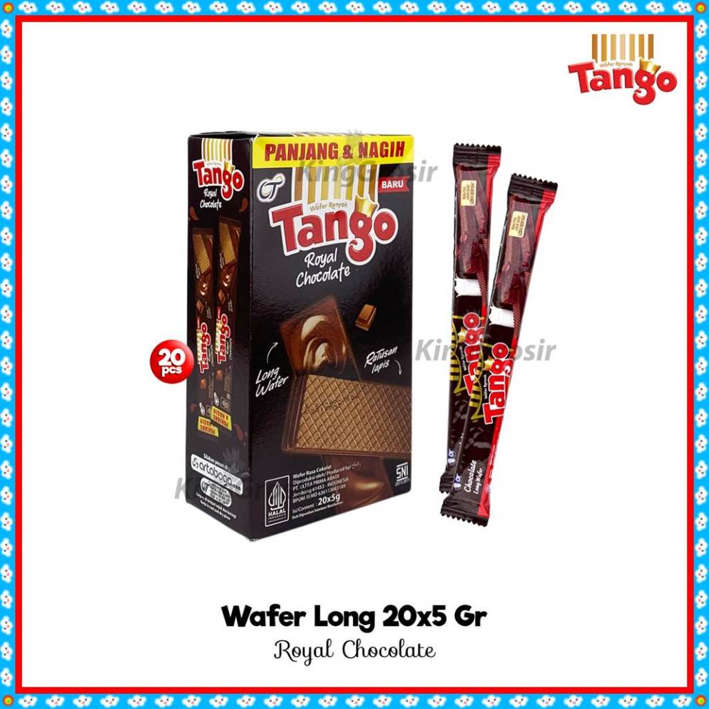 

Tango Wafer Long Size 1 Box Isi 20 x 5 gr / Tango Long Wafer