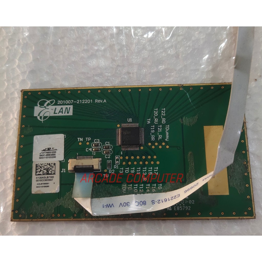 Touchpad Kursor + Fleksibel Laptop Asus A43 A43S A43SJ A43E A43U A43JC A43SA A43SM Original