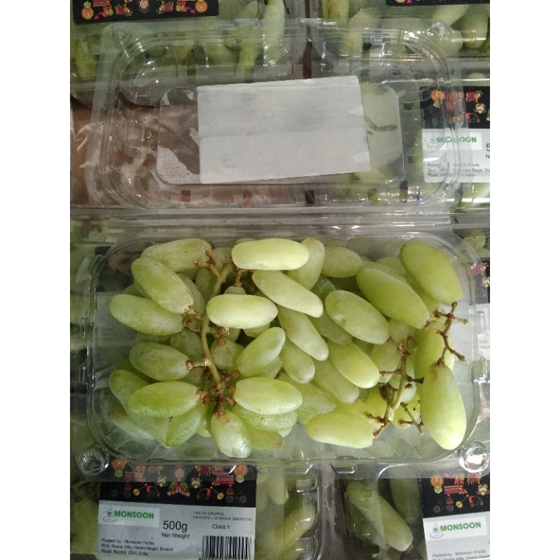 

Anggur Hijau Monsoon (500gr) 1 pack