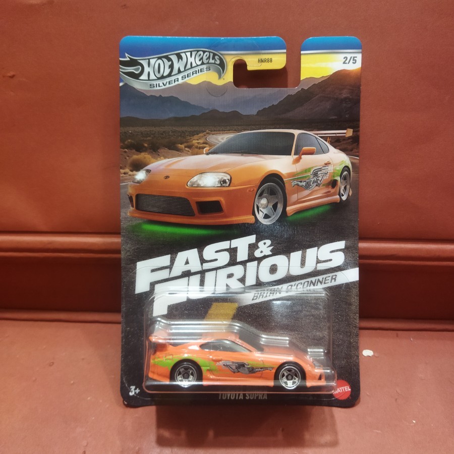 Hot Wheels FF 2024 Fast and Furious Brian Oconner O'Connor TOYOTA SUPRA MK4 Orange