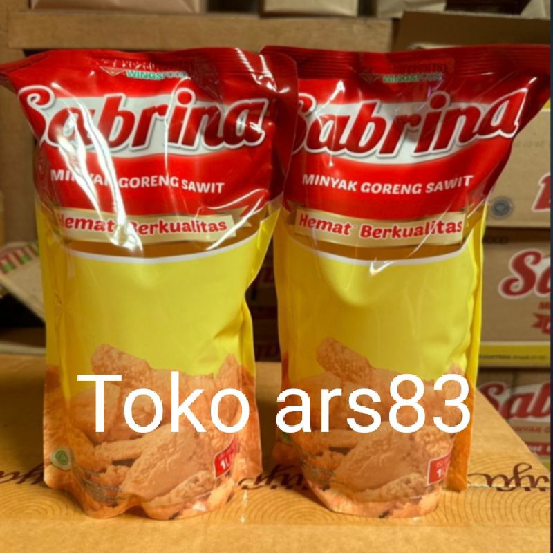 

Minyak Goreng Sabrina 1 liter/2pcs