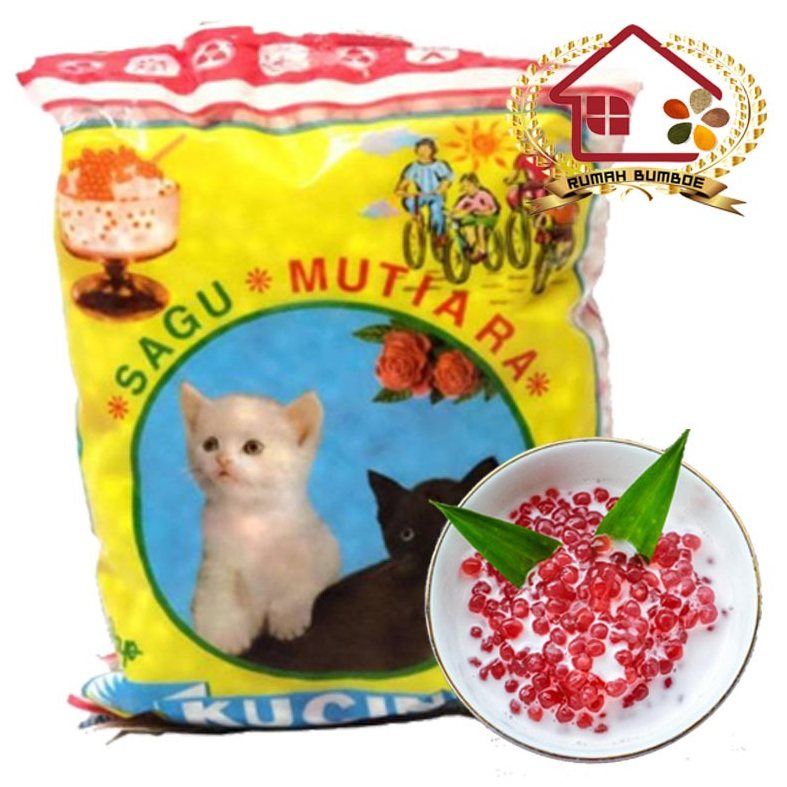 

(25pcs x 100gr) MUTIARA CAP KUCING Sagu Mutiara Cap Kucing 1 PACK