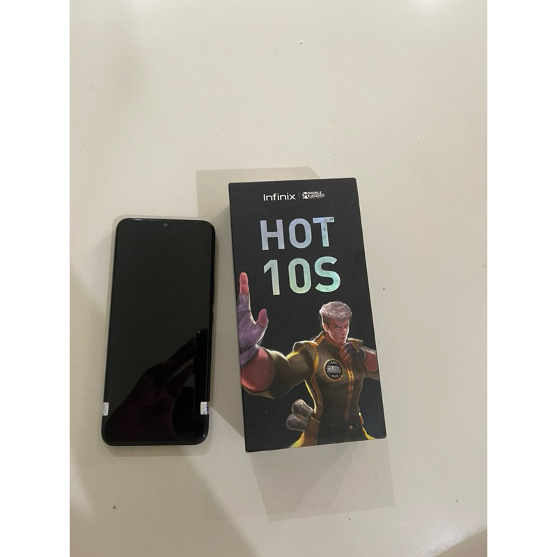 infinix HOT 10s 4/64 second fullset