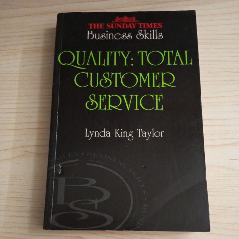 BUKU QUALITY TOTAL CUSTOMER SERVIS BY LYNDA KING TAYLOR