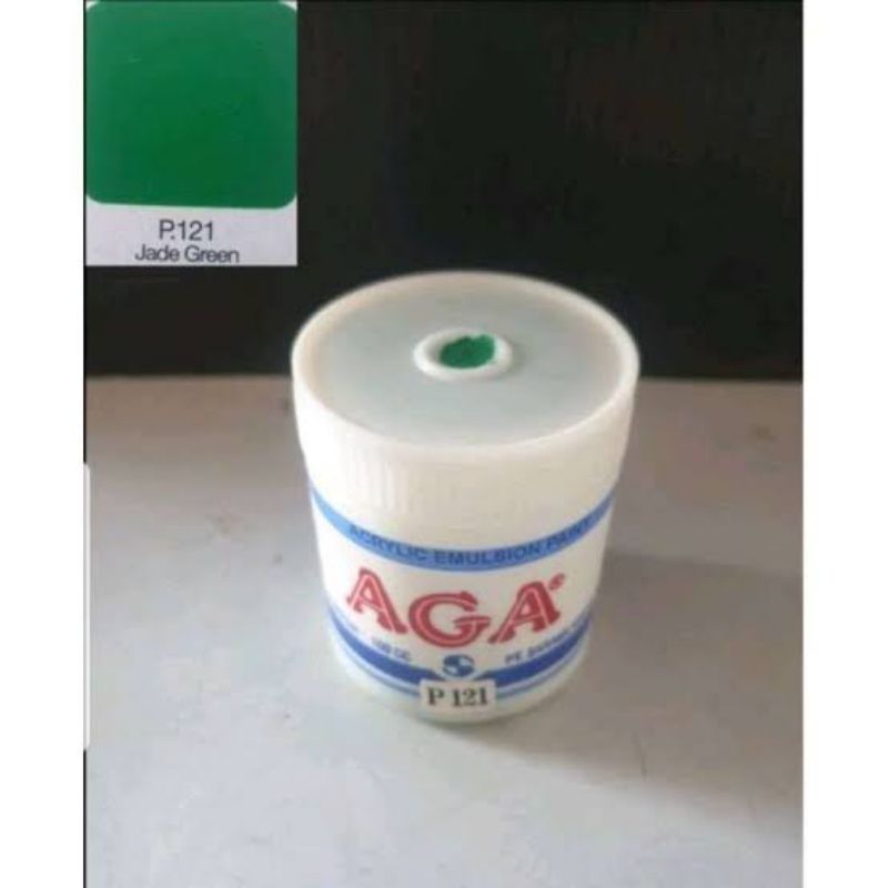 

CAT AKRILIK/CAT AIR/CAT LUKIS AGA WARNA HIJAU 100 CC