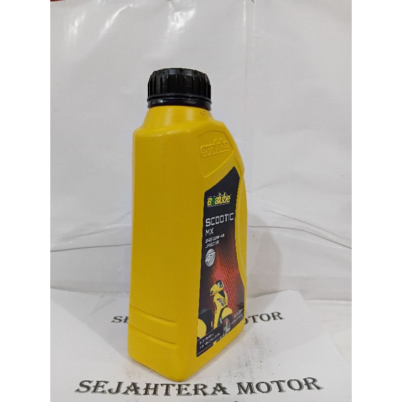 Oli Original asli EVALUBE untuk motor BEBEK dan MATIC  4T & 2T [ EVALUBE RUNNER 800ML,  EVALUBE MATI