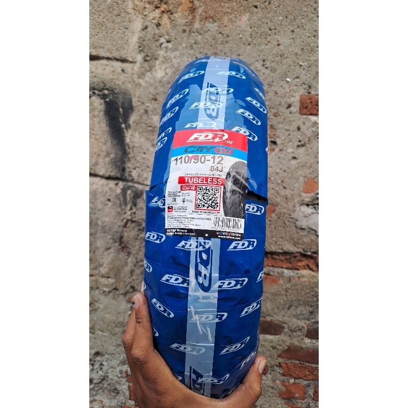 ban tubeless FDR 110/90-12