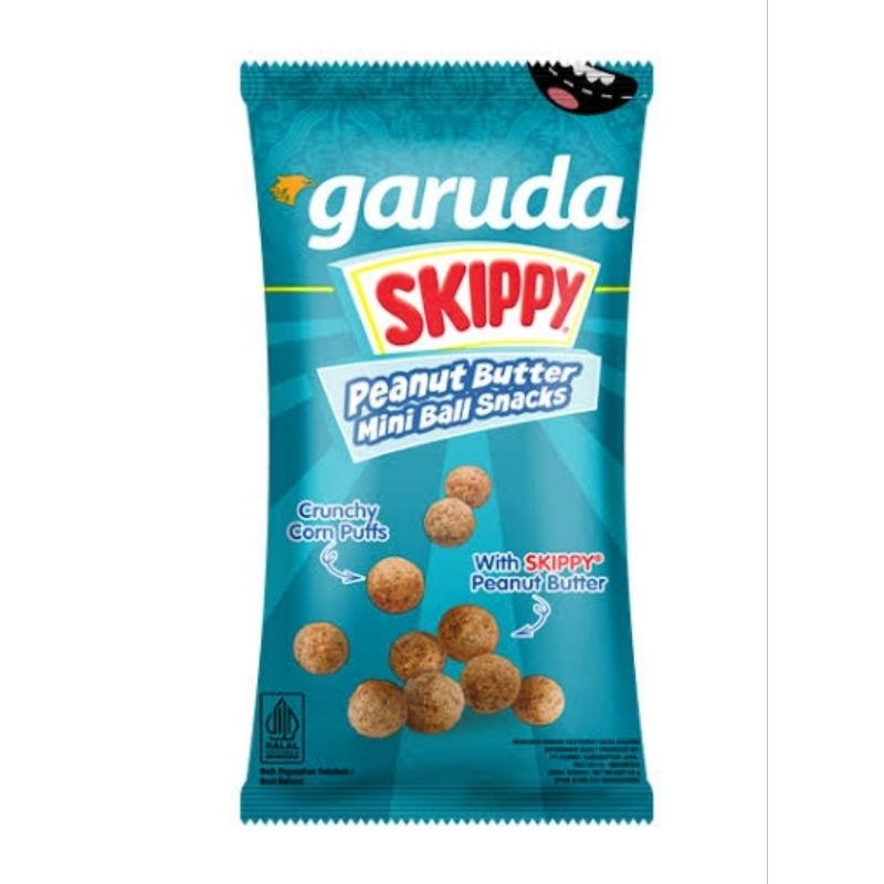

Garuda Skippy Peanut Butter Mini Ball Snack 50 gram