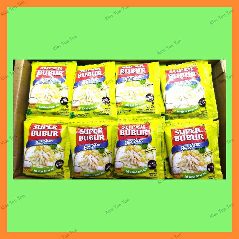 

Super Bubur Buryam rasa ayam renceng 22gr isi 10 pcs