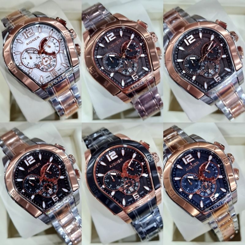 Jam tangan Pria Aigner Palermo Grade AAA / aigner cowok