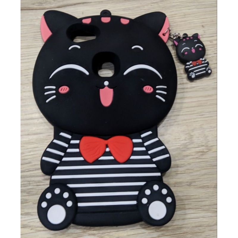 CASE BONEKA 3D VIVO V7 SOFTCASE MOTIF