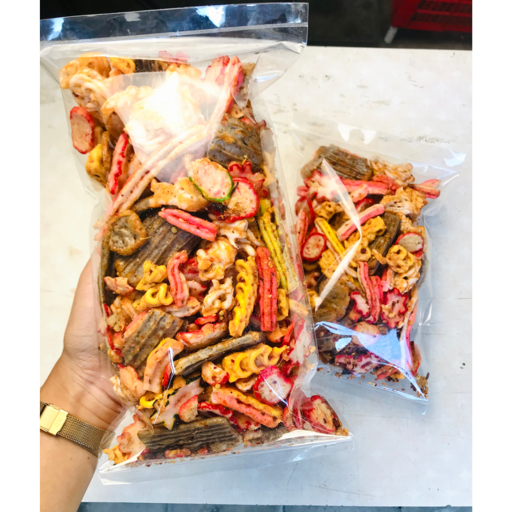 

Kerupuk Seblak Campur 1kg 500gr 250gr Sebring Mix Pedas