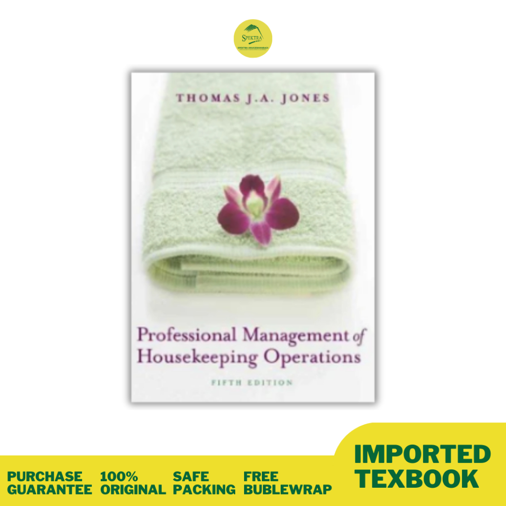 Buku Professional Management of Housekeeping Operations 5 Edition 9780471762447