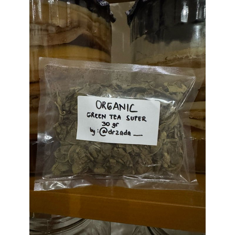 

ORGANIC GREEN TEA SUPER/ TEH UNTUK MEMBUAT KOMBUCHA ORGANIC/ TEH ORGANIC