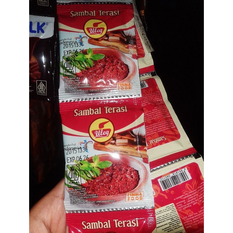 

Sambal terasi uleg instan Finna Food
