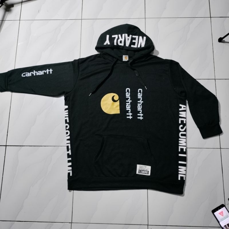 JAKET HOODIE CARHARTT 100% ORIGINAL PREMIUM SECOND BEKAS PRIA WANITA SIZE S - M - L - XL XXL OVERSIZ