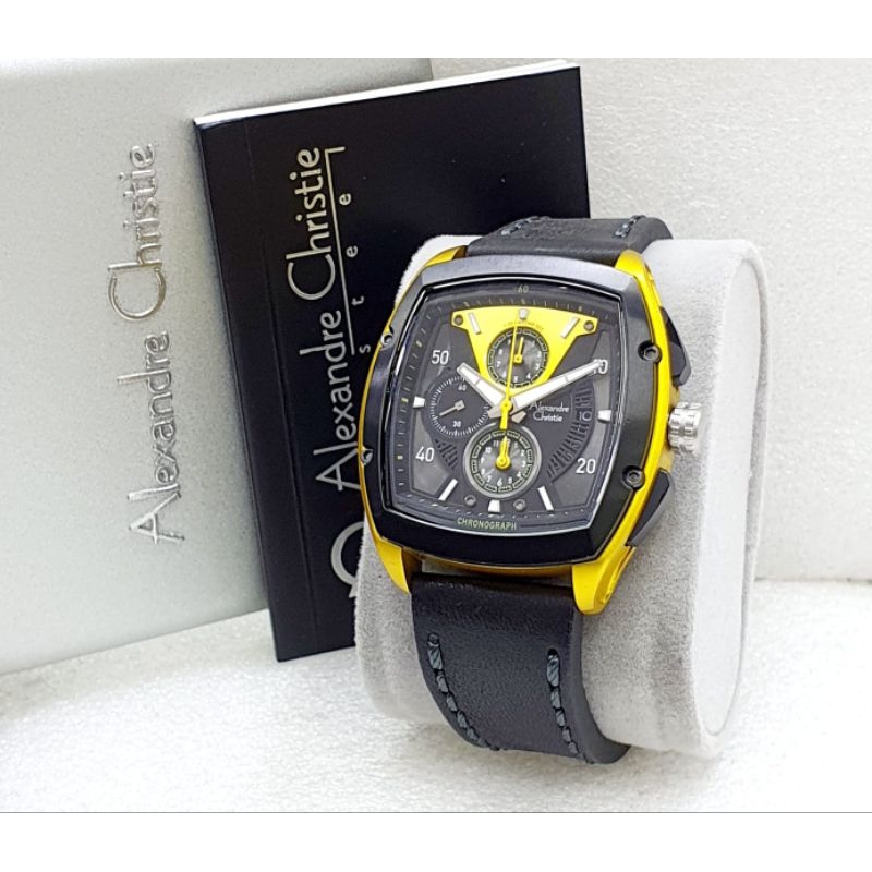 jam tangan pria alexander alexandre christie cristie cristy ac pria original ori 100% terbaru anti a